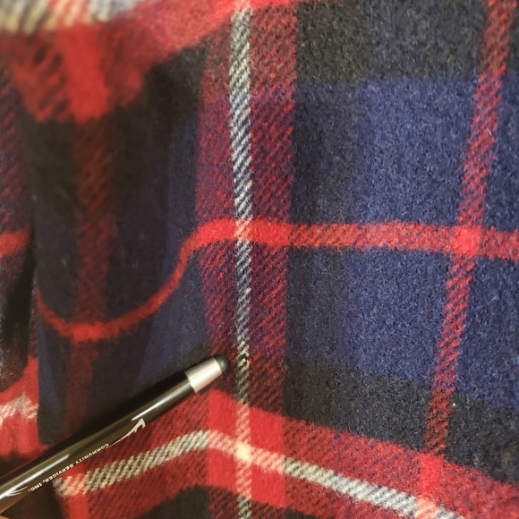 LAUREN RALPH LAUREN Wool 100% Pure Plaid Shacket Jacket Full Zip Large R… - Picture 16 of 16